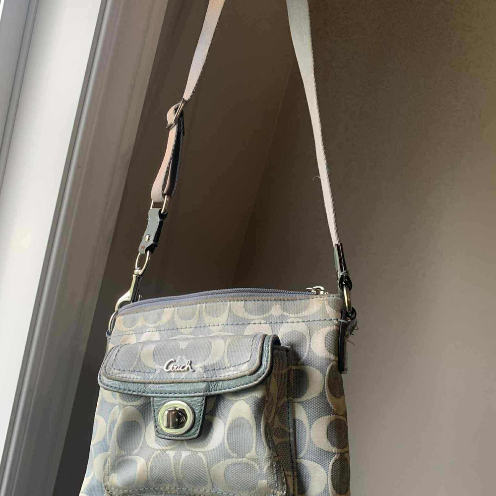 Coach Gray Crossbody Bag